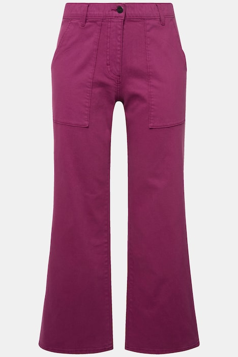 Color-Jeans Mary, weites Bein, Biobaumwolle