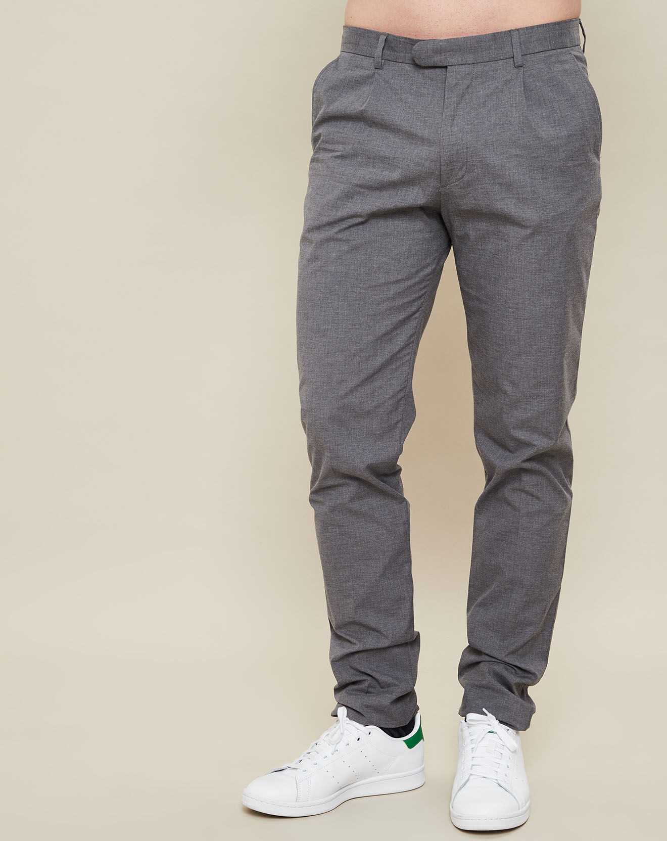 Hartford Pantalon Teddy style Costume gris