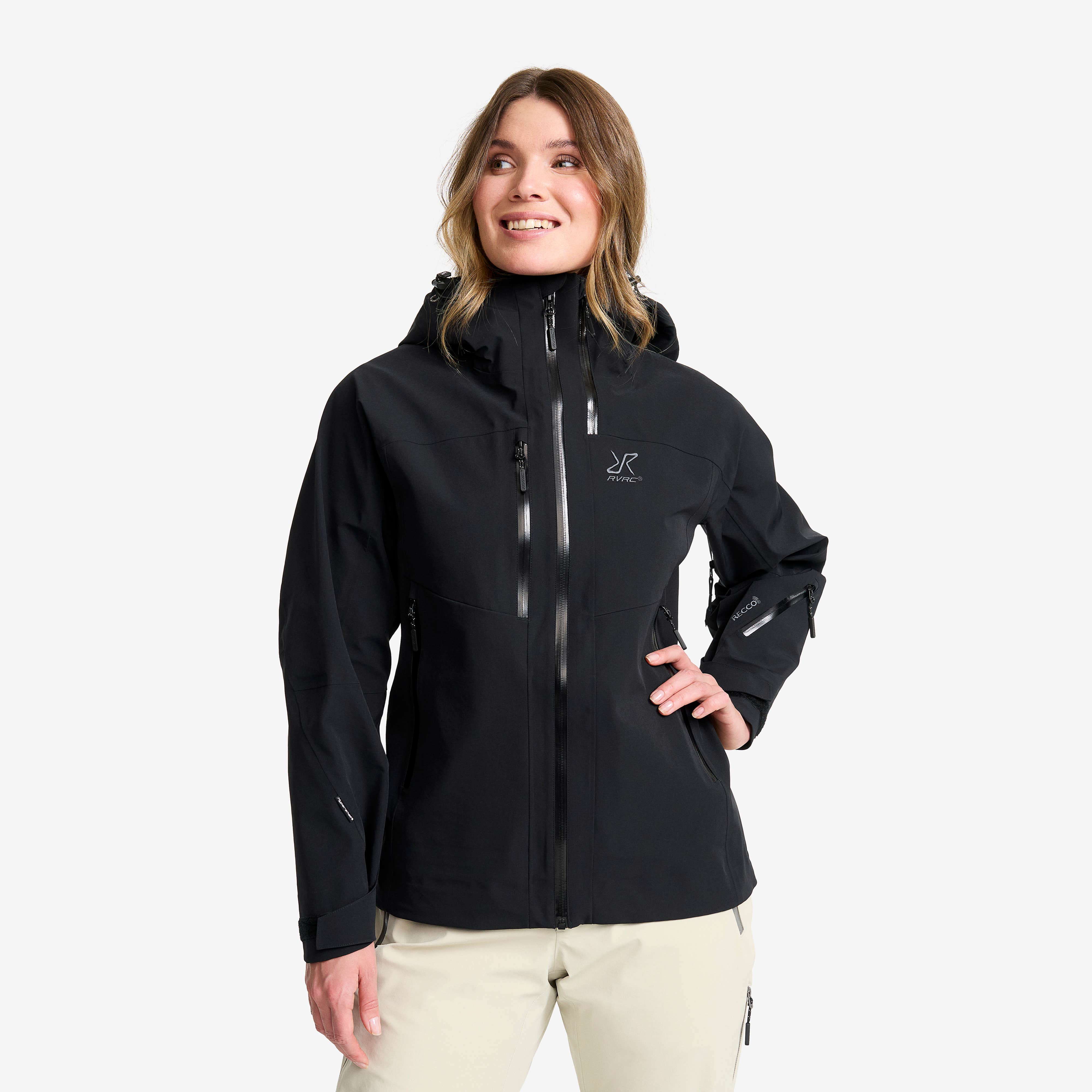Cyclone 3L Shell Jacket Dame Black