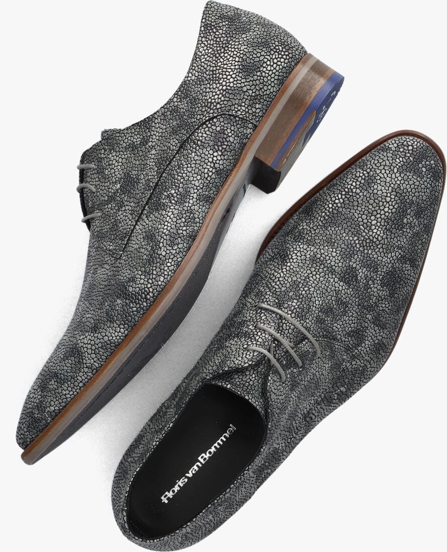 FLORIS VAN BOMMEL grijze floris van bommel nette schoenen sfm-30314