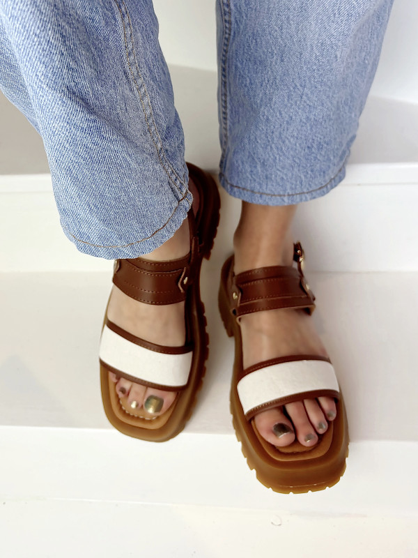 Semerdjian - Sandales Sara Camel