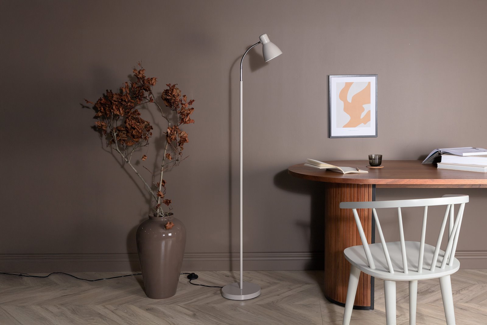 Lina gulvlampe Beige