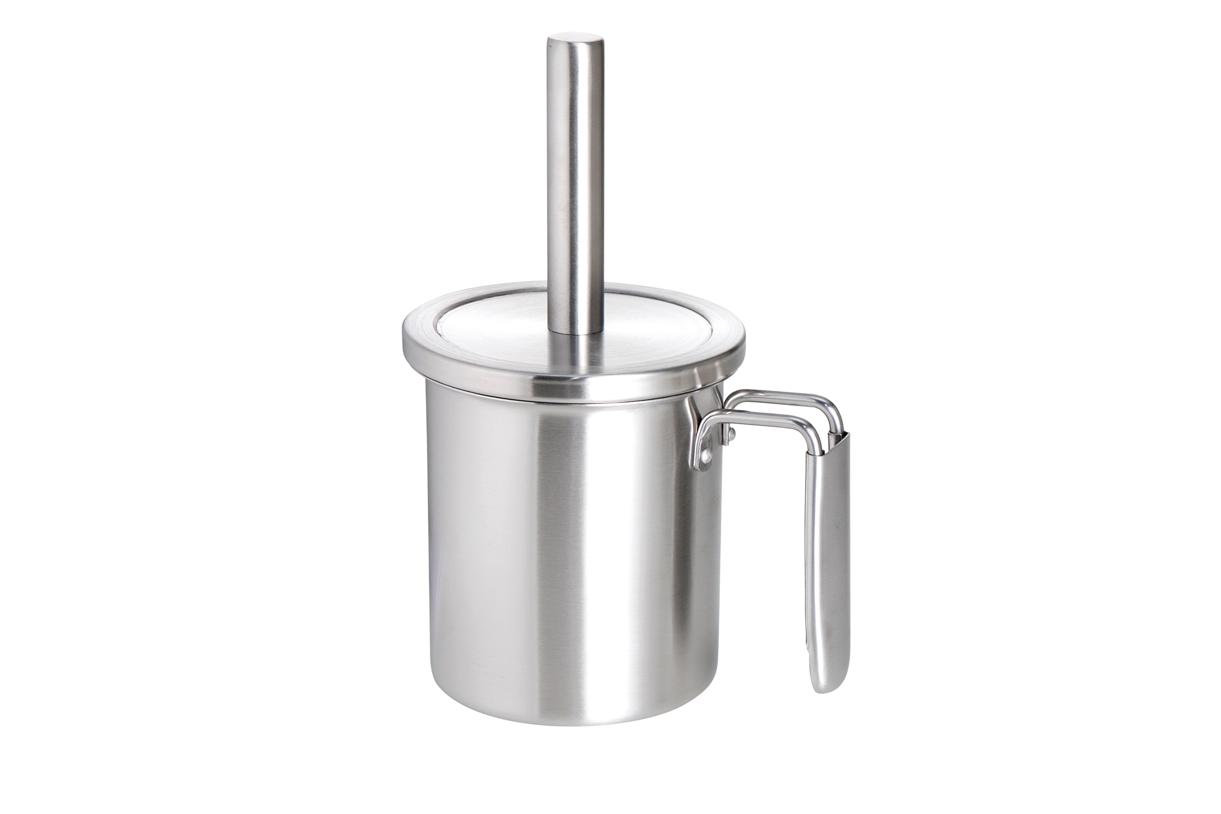 Allgrill Grillpinsel-Set aus Edelstahl/Silikon Ø 10 x 23 cm für perfektes Marinieren am Grill