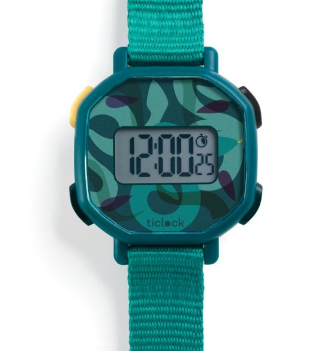 Djeco dd00455 kinderhorloge Green Snakes