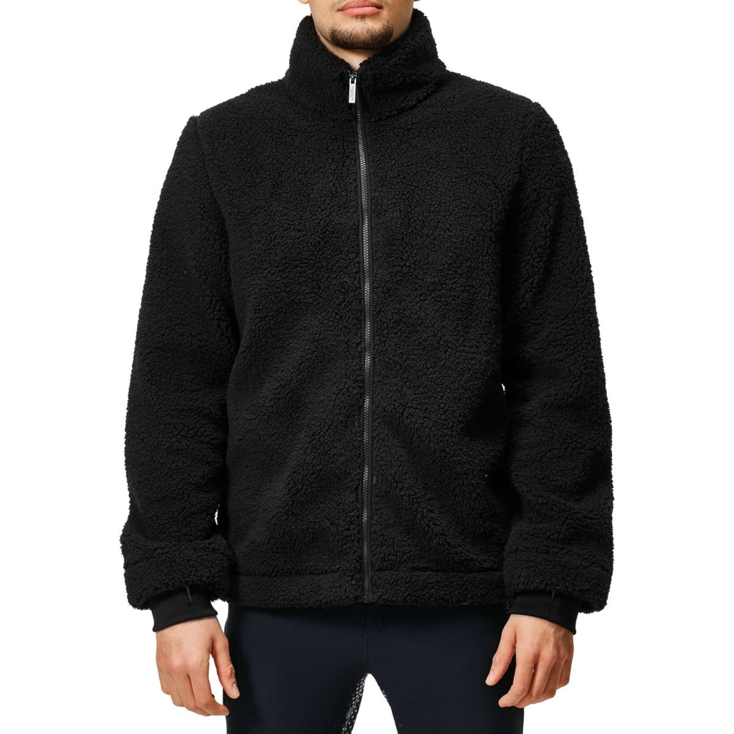 Equestrian Stockholm Jack Teddy Fleece Men Zwart