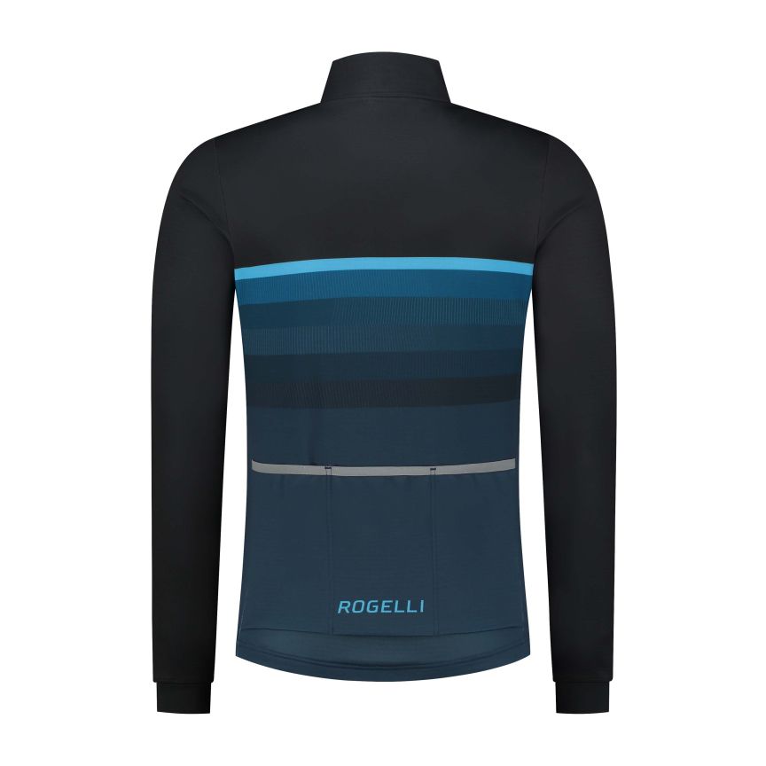 Rogelli Hero II Cykeljakke, Sort/blå