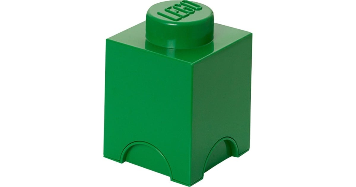 Room CopenhagenLEGO Storage Brick 1 Groen opbergdoos  (Groen)