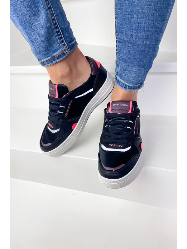 Sneakers Low Top Off Court Black - Crime London