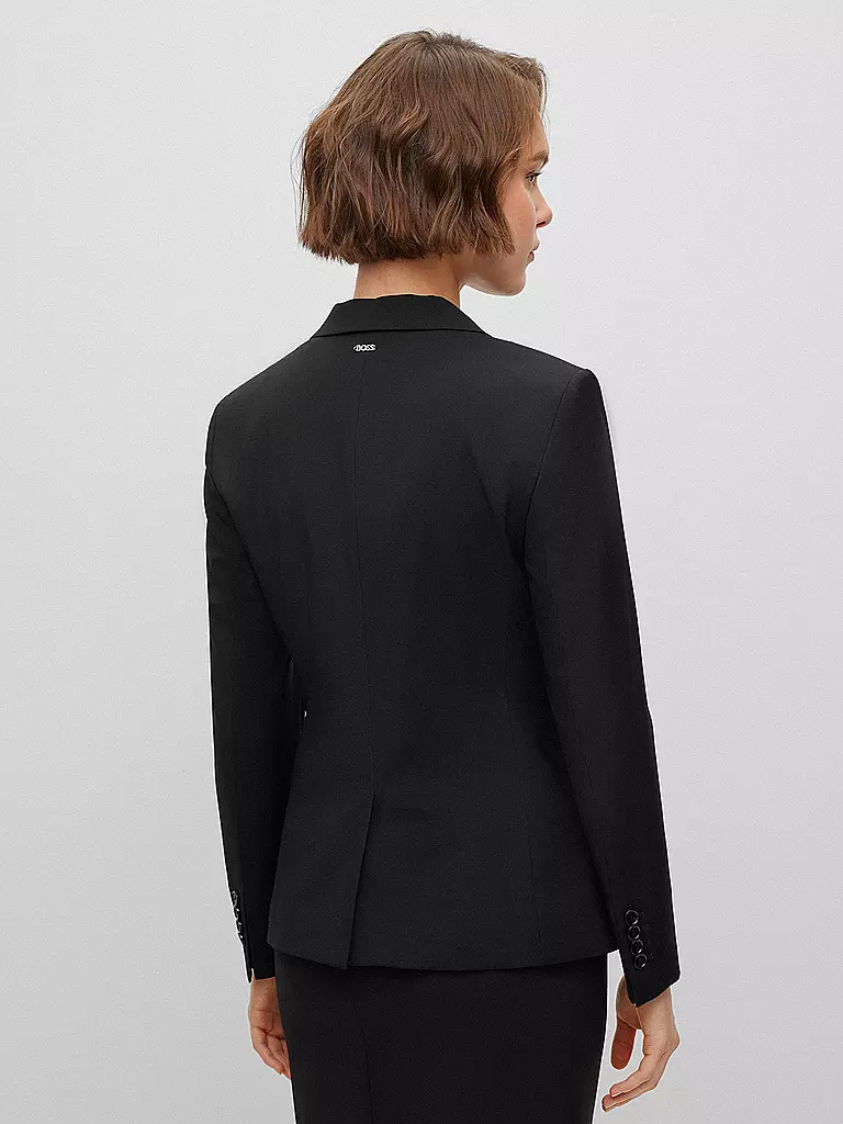 BOSS Blazer Regular Fit JULEAH schwarz