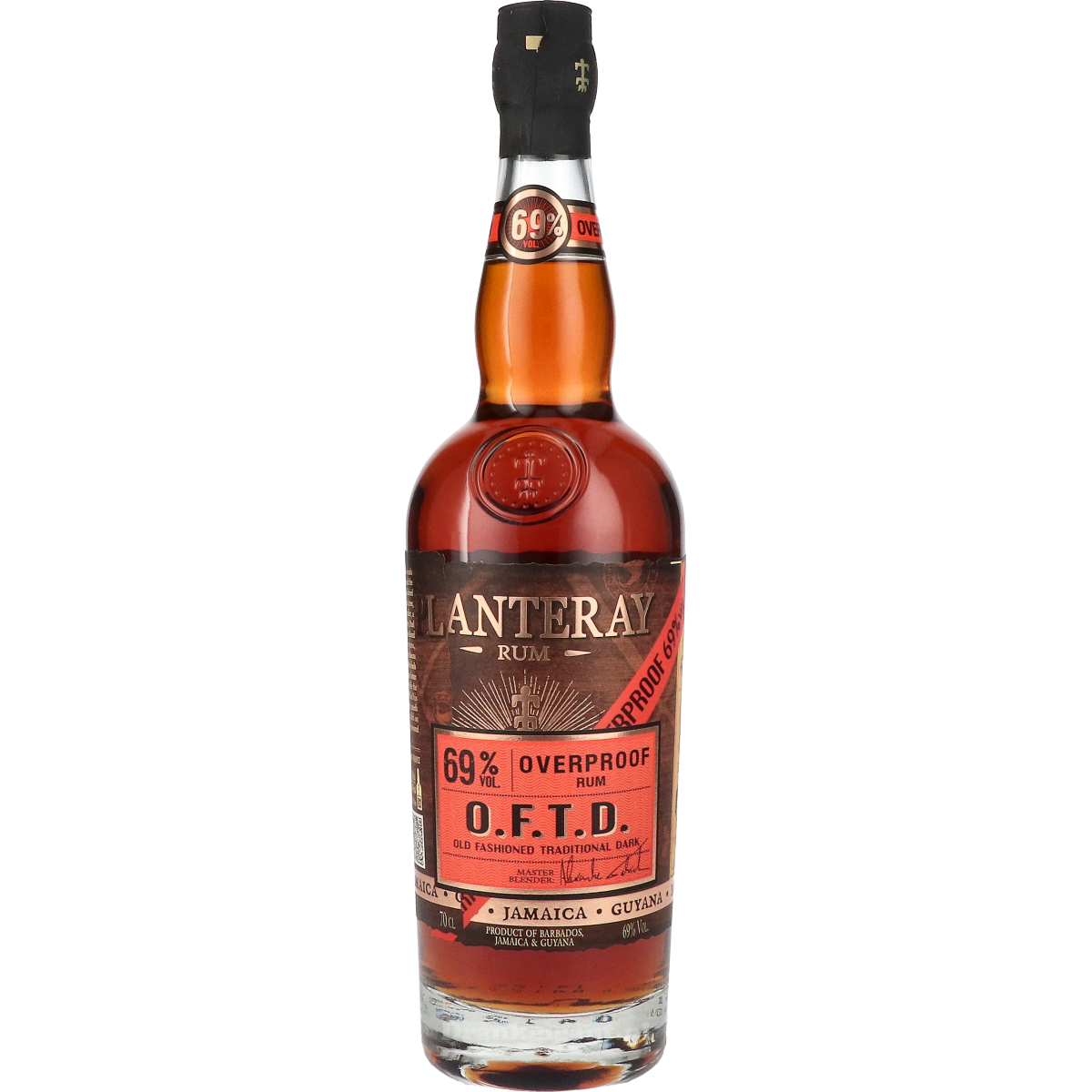 Planteray Overproof 69% OFTD 70 cl