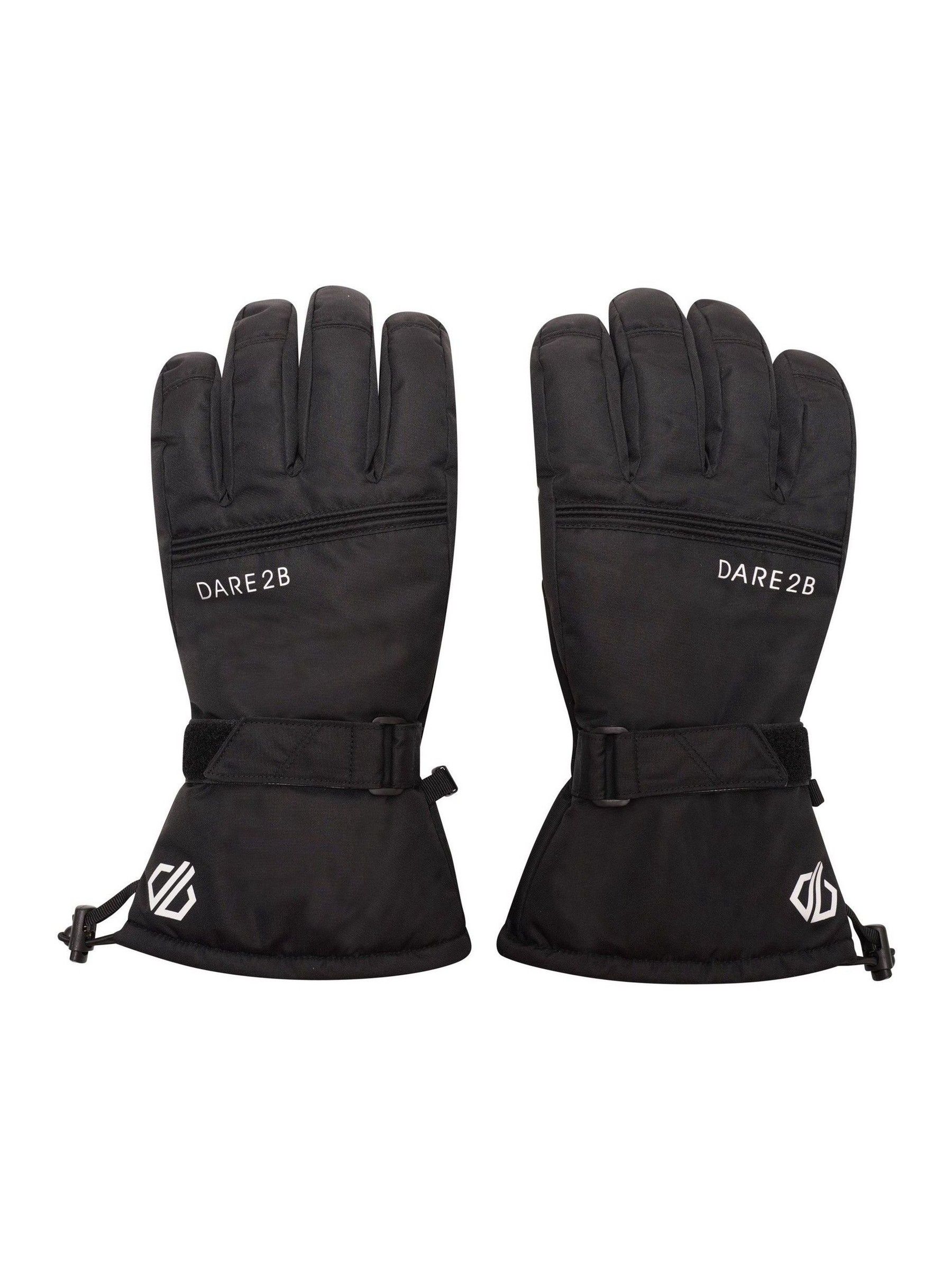 Zwart - Dare 2b Worthy waterdichte ski-handschoenen voor heren