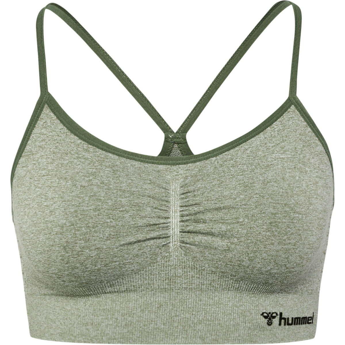 hummel Ci Seamless Scrunch Light Support Sports BH Dame