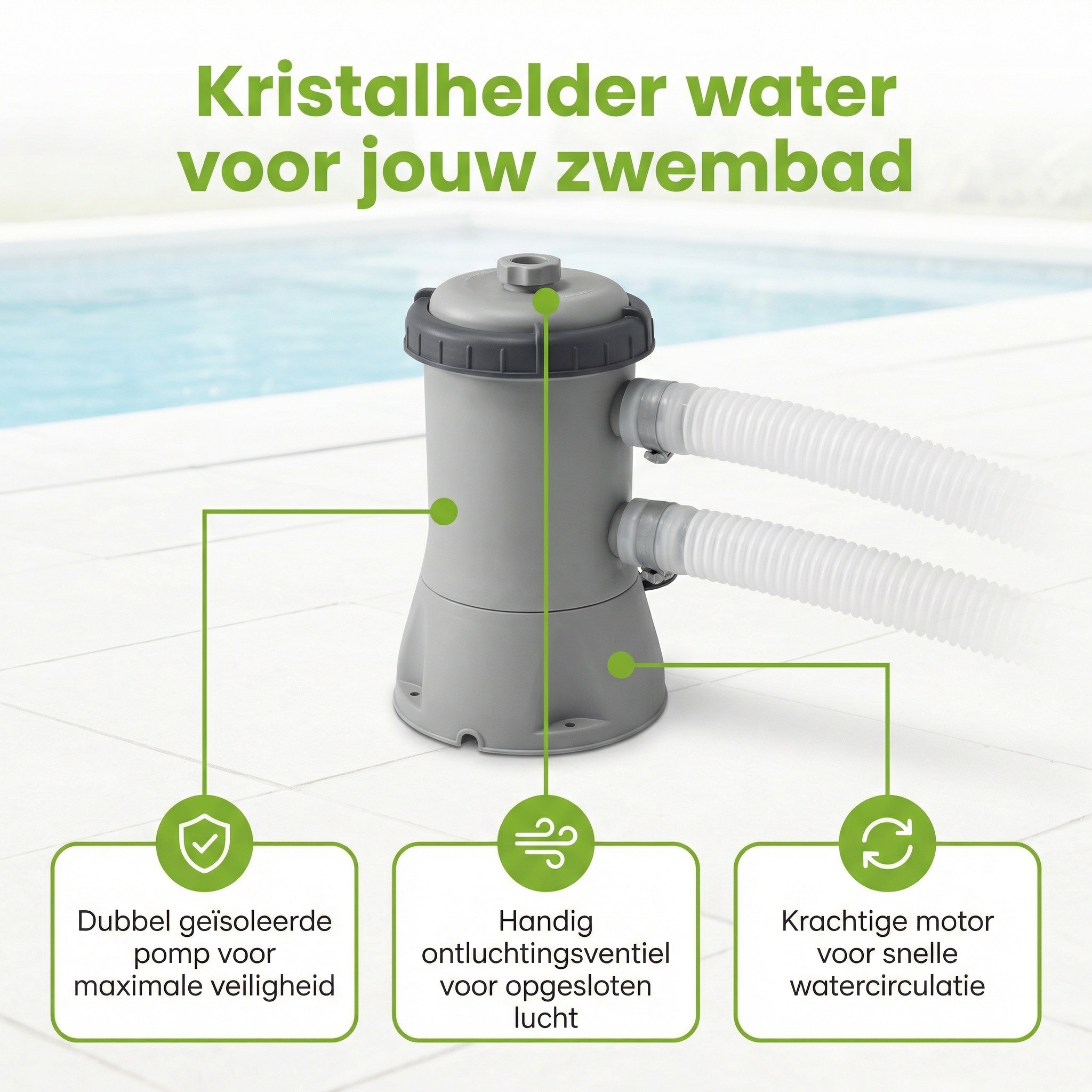 Intex 2.271 l/u filterpomp
