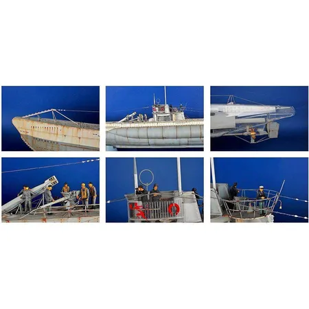 Trumpeter 1/48 DKM U-Boot U-552, Type VIIC