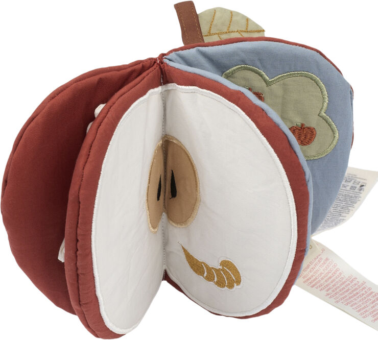 Fabelab Fabric Book - Red Apple Picante