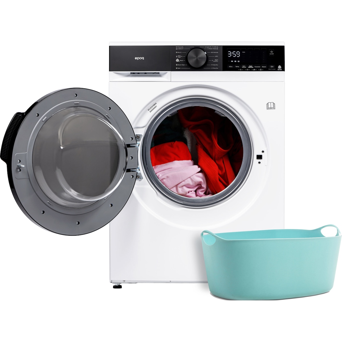EPOQ Master 01 vaskemaskin/tørketrommel EFLD1015W24 (10,5 kg) hvit