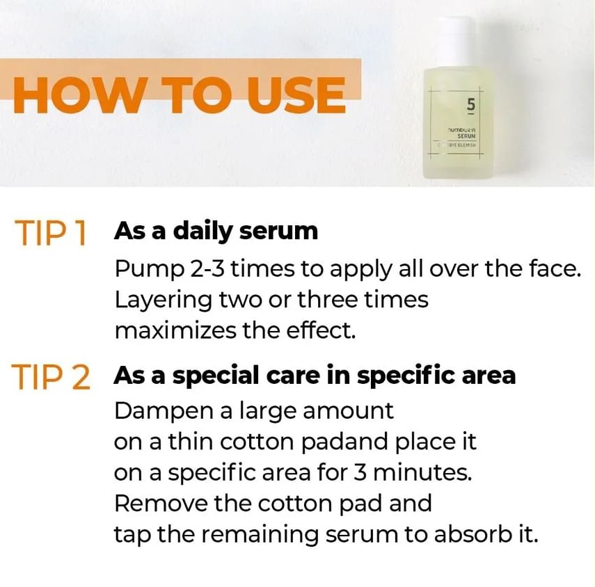 numbuzin - Nr. 5 Goodbye Blemish Serum