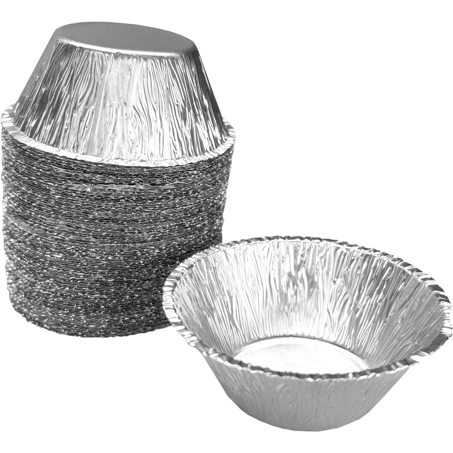 Cup, aluminium, 70ml, Ø 80mm, 30mm, zilver