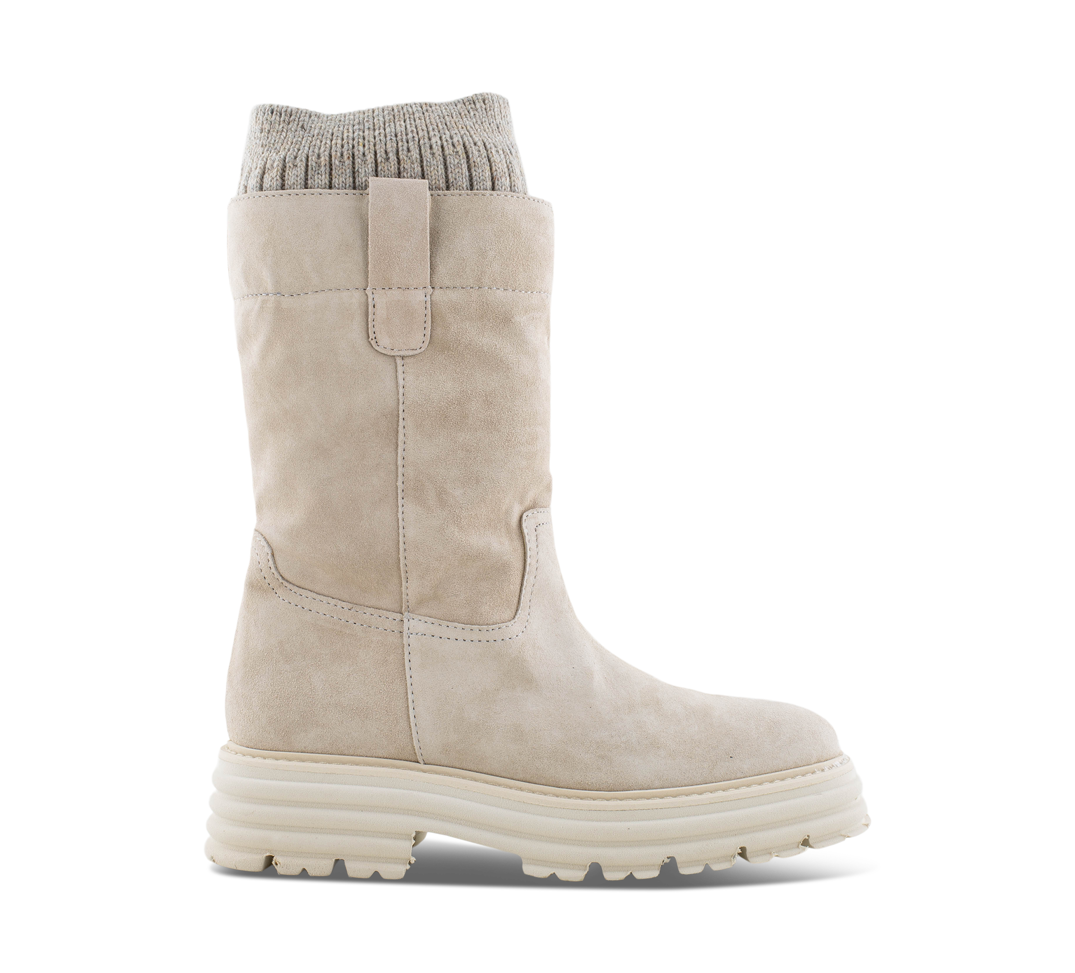 1874 by Walder Klassische Stiefelette grau