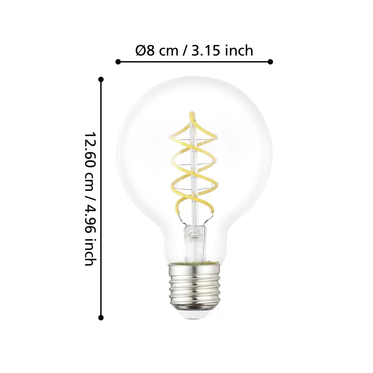 LED-Leuchtmittel Transparent