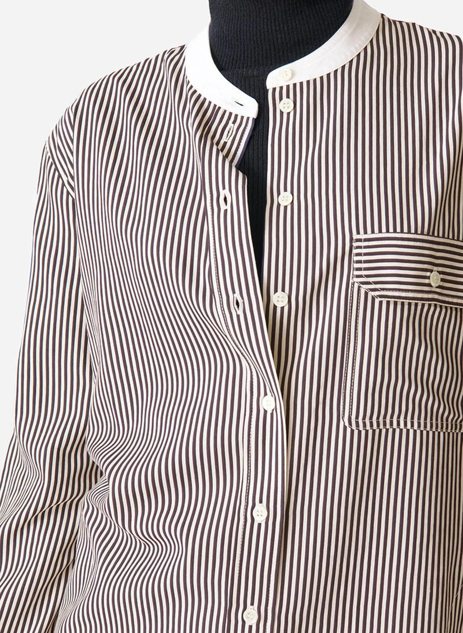DAO - Robe courte col rond | Noir