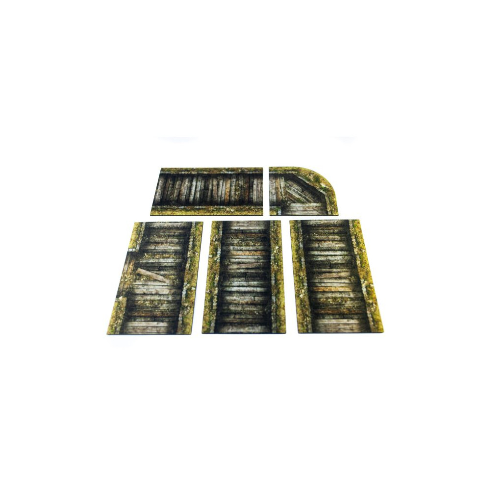 2D modular rivers - Trenches