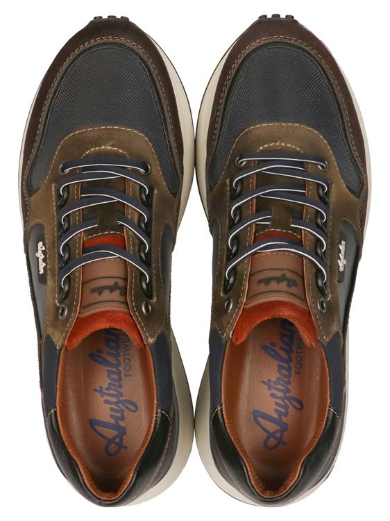 Australian Footwear 15.1622.01 Oxford Bleu/Brown/Brick (SJT)
