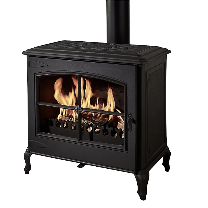 Poêle à bois en fonte Invicta Rustica 10kW 120m²
