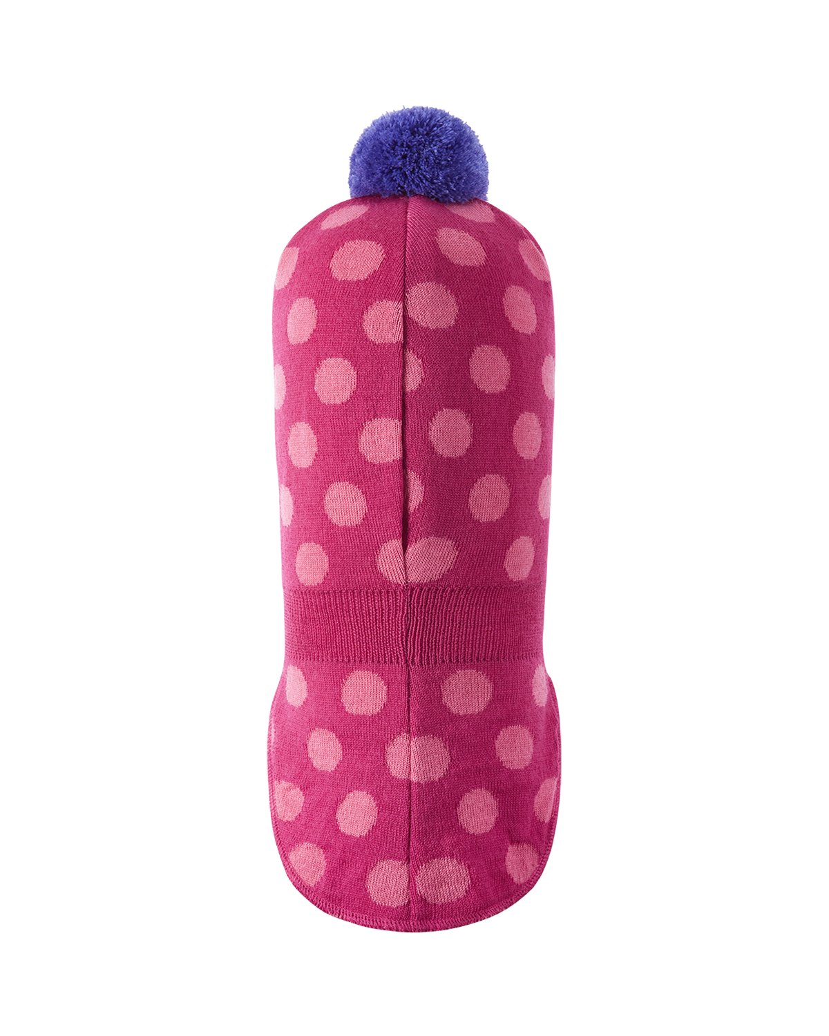 Ull Balaclava med dusk, 50% Merino – Varm vinterlue | Polkka