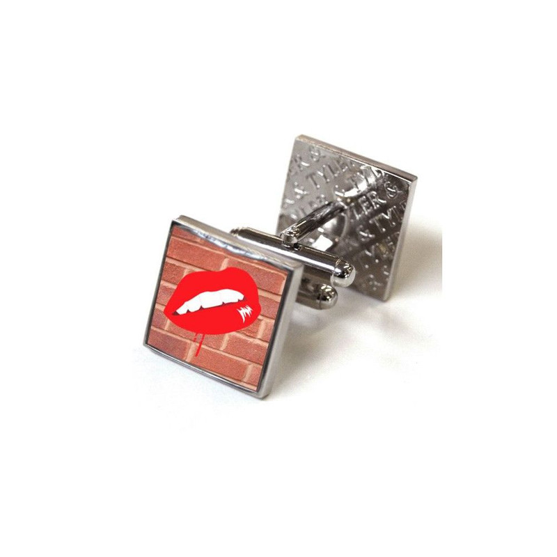 Boutons de manchette, Hot lips, Red Bricks