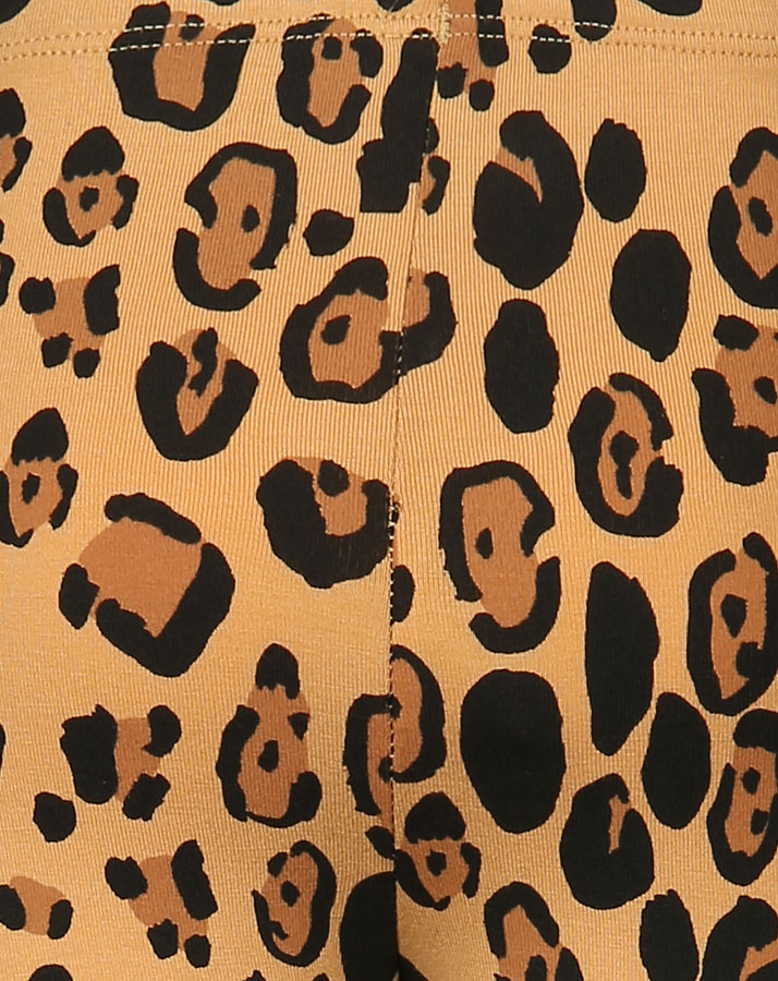 Leggings BASIC LEOPARD in braun