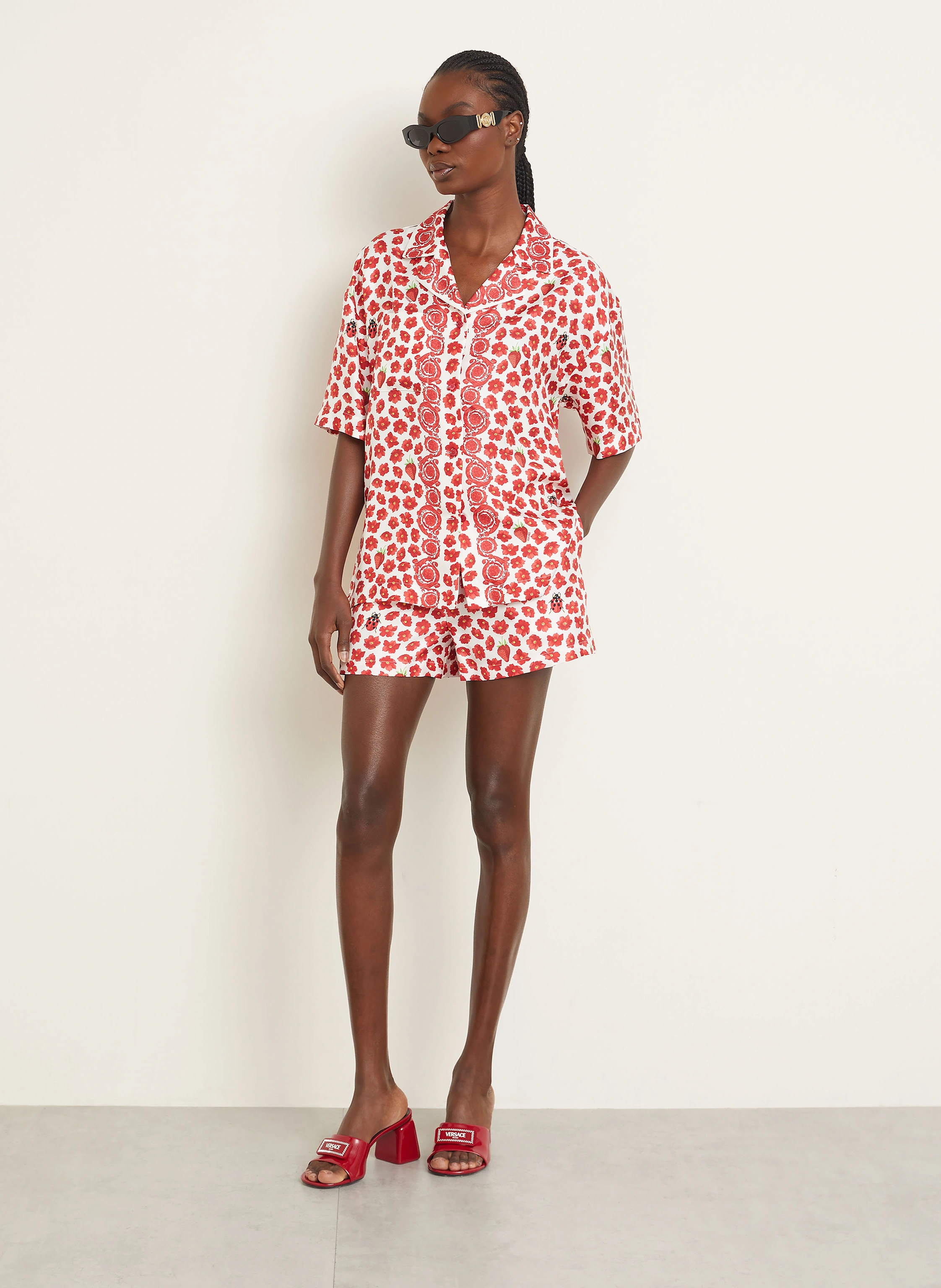 VERSACE Seidenshorts