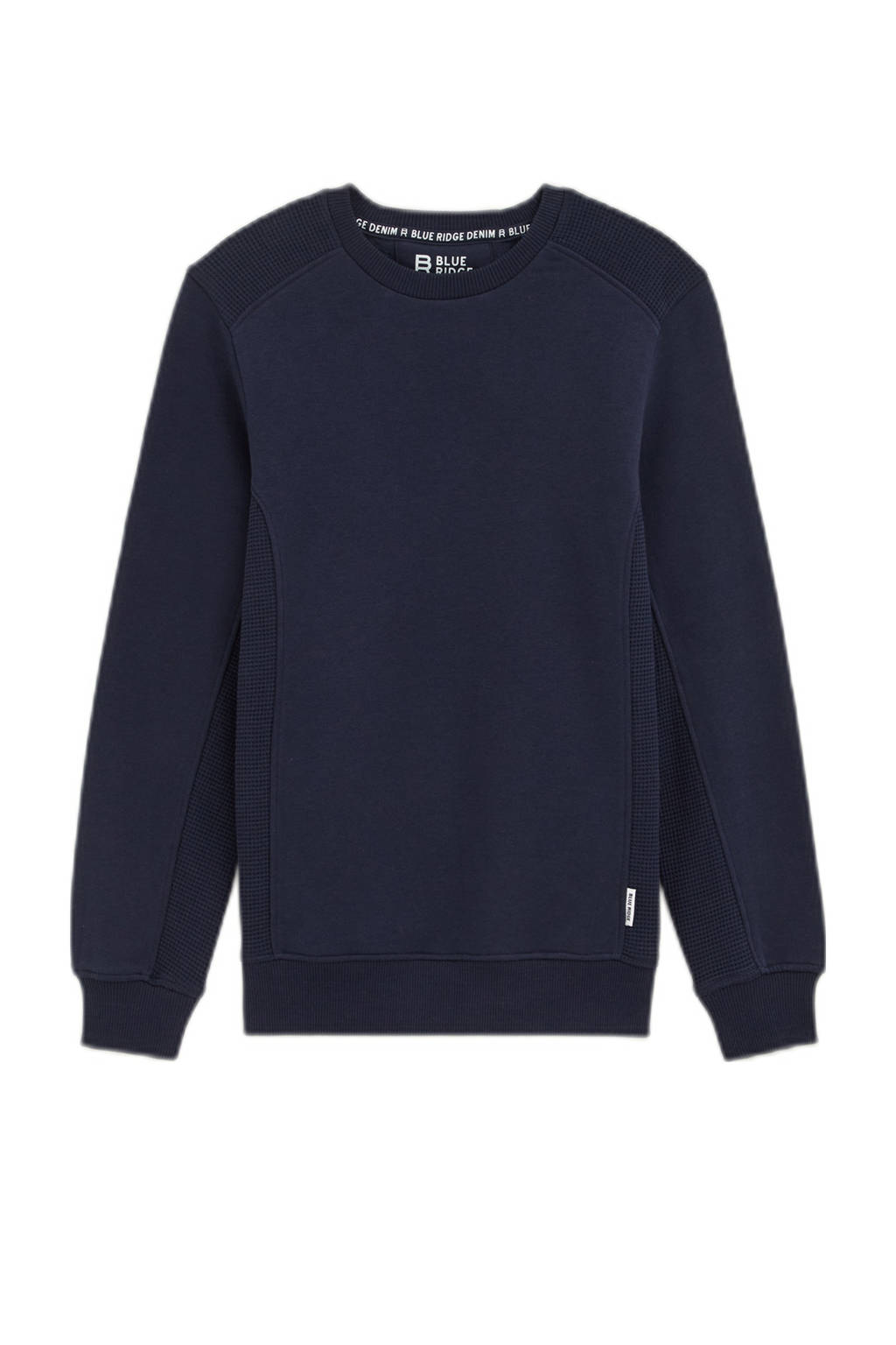 WE Fashion sweater donkerblauw