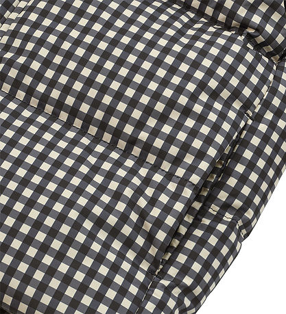 Liewood Dunjakke - Anemone - Check Classic Navy/Dark Sandy