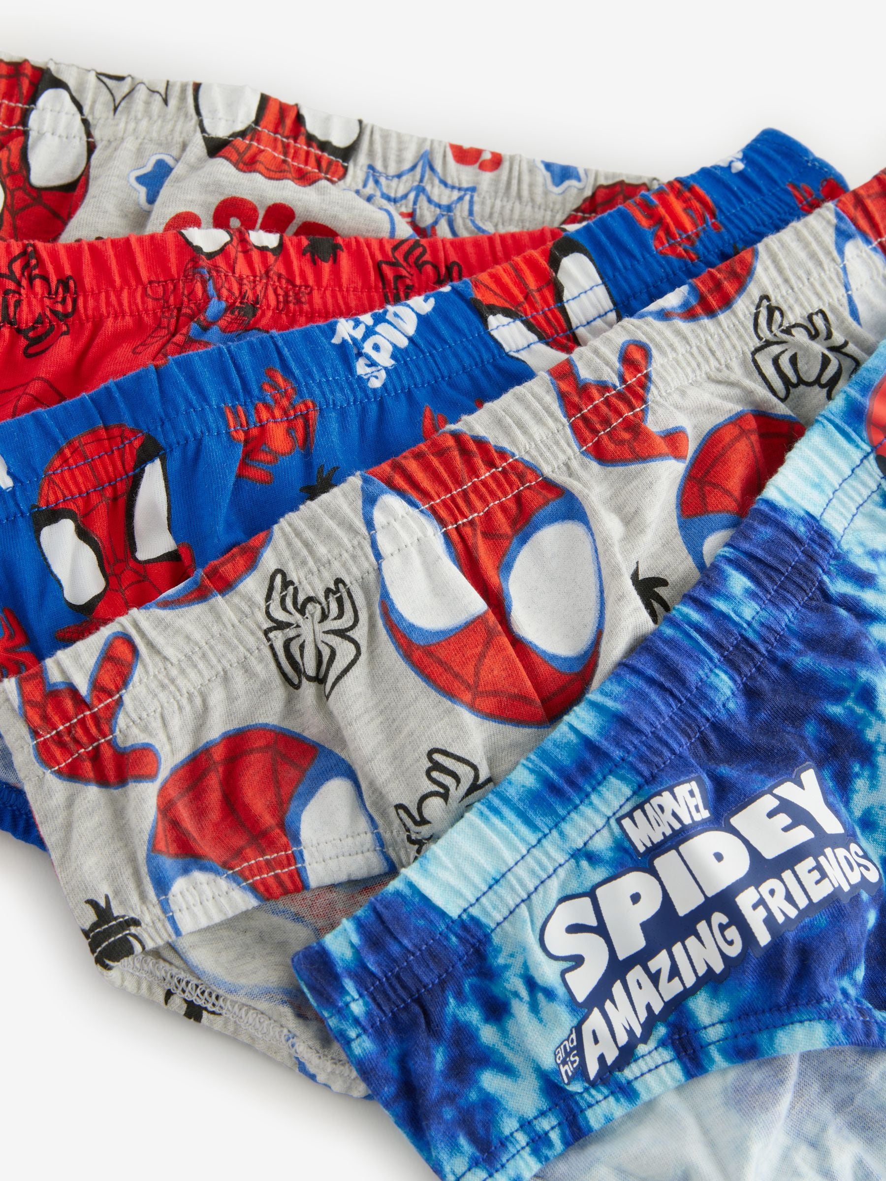 Spiderman - Verpakking van 5 onderbroeken (1,5-10 jr)