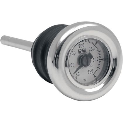 Bouchon de carter d'huile Drag Specialties à température - Gris
