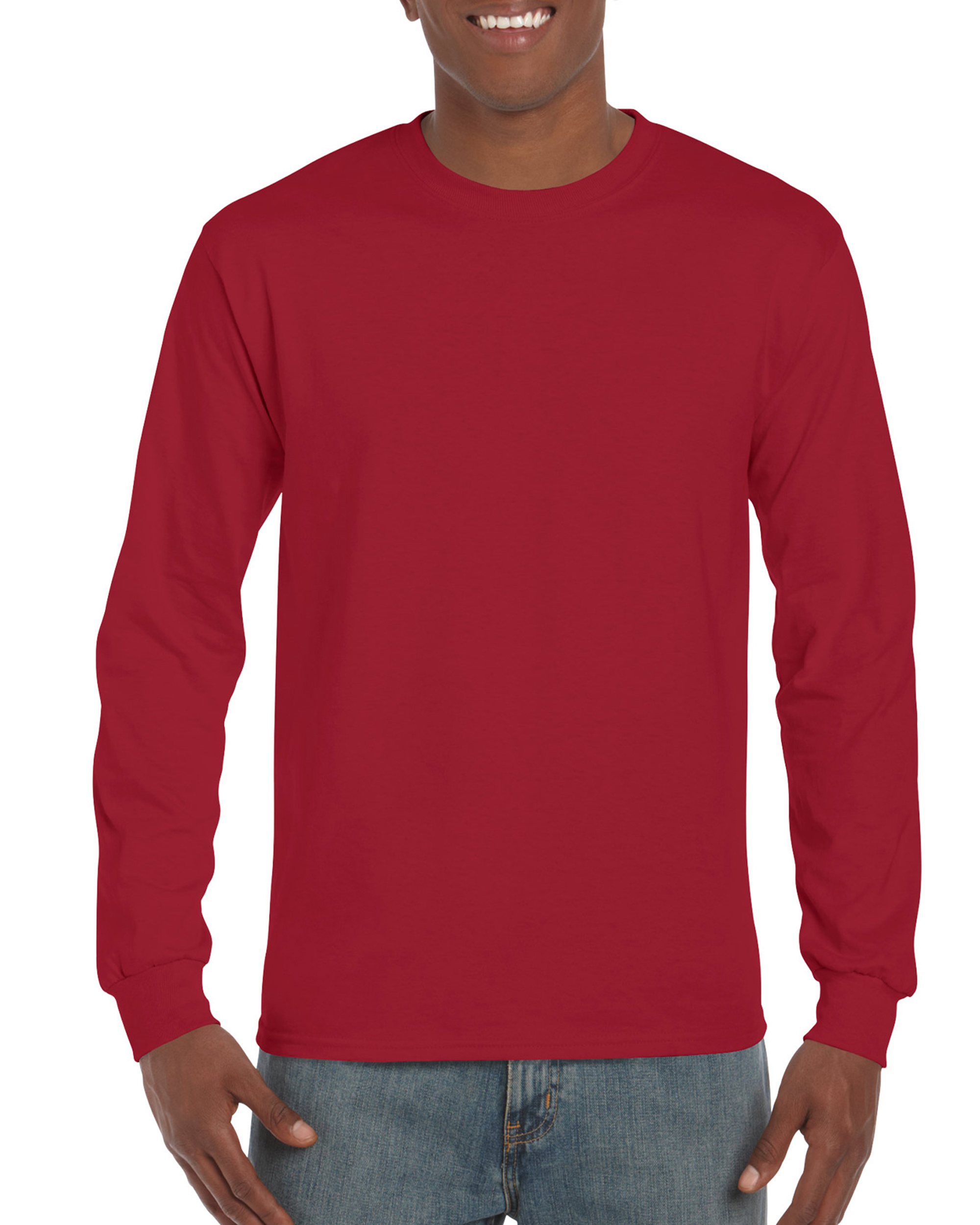 Gildan GI2400 - T-Shirt Homme Manches Longues 100% Coton