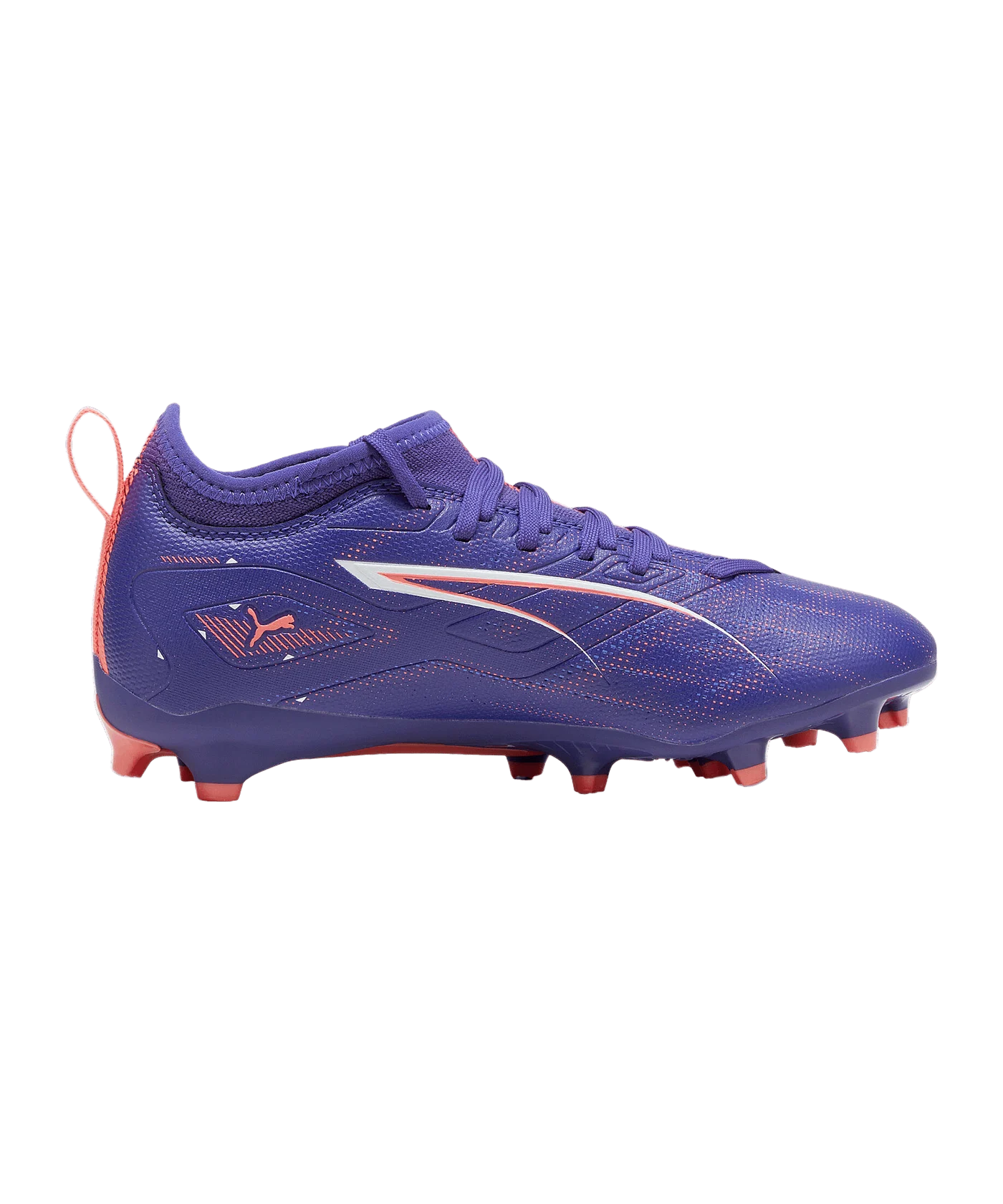PUMA ULTRA 5 Match FG/AG Formula Jr Kids Lila Weiss F01