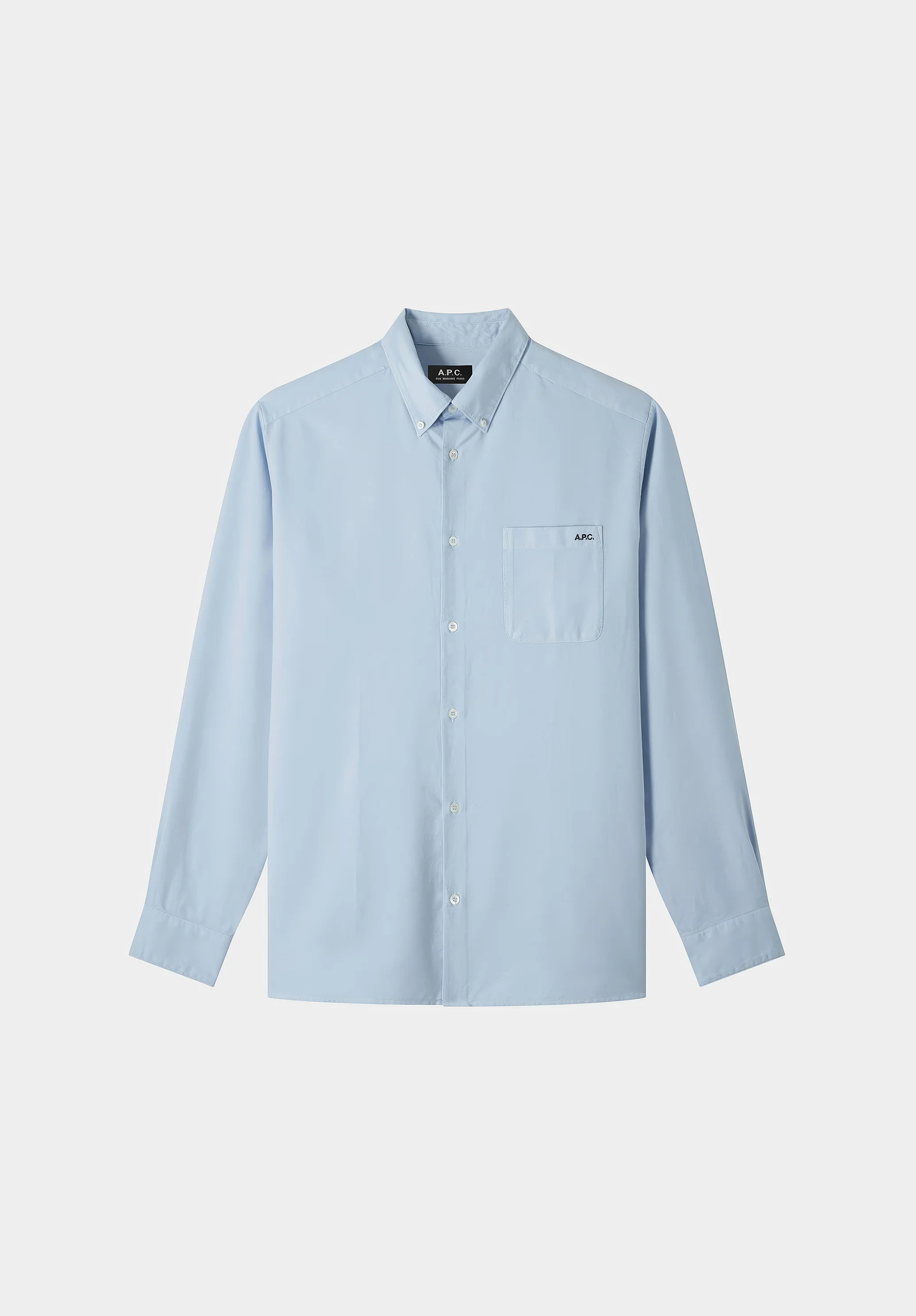 chemise mateo logo - Bleu clair
