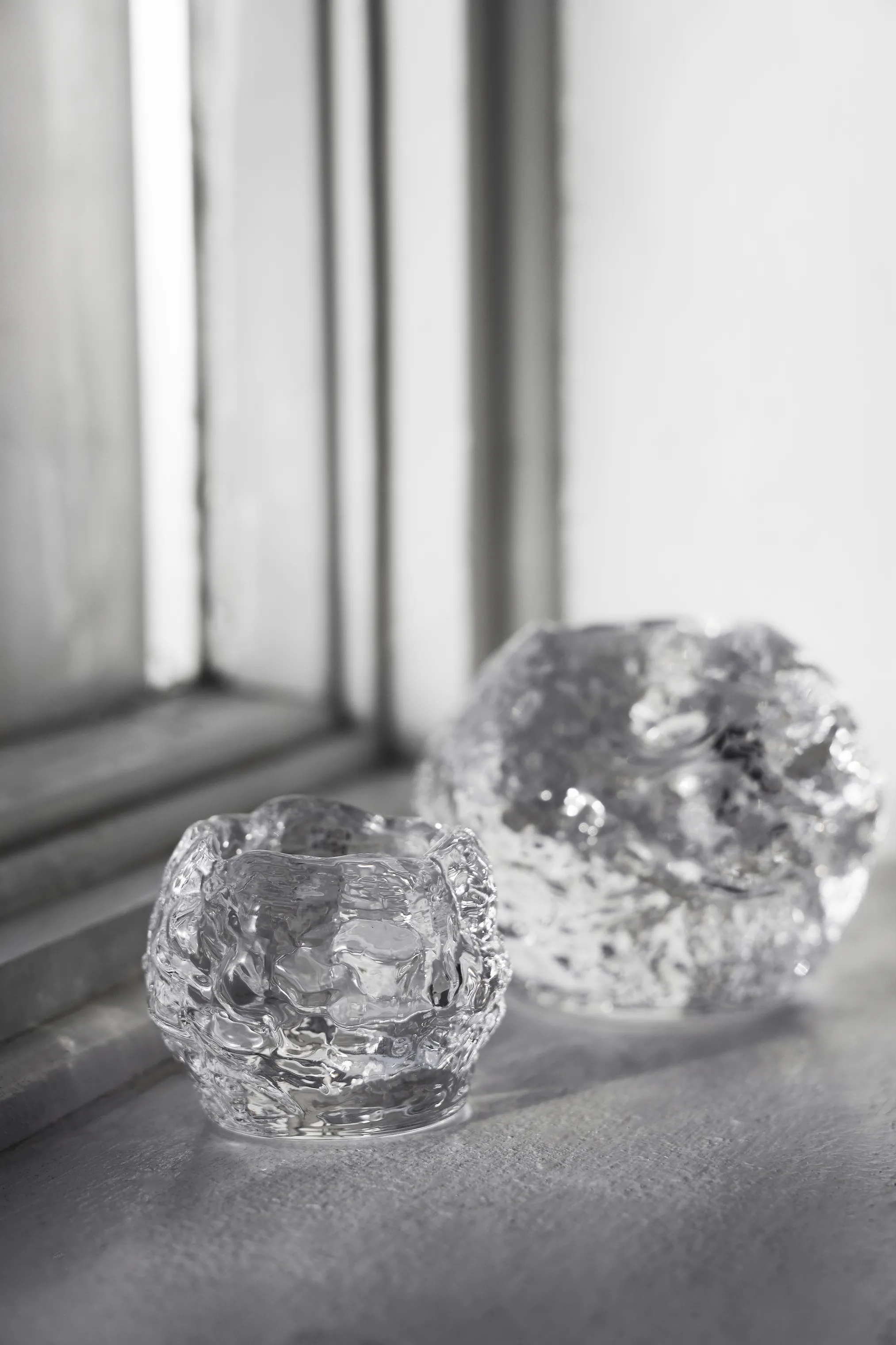 Kosta Boda Snowball Fyrfadsstage
