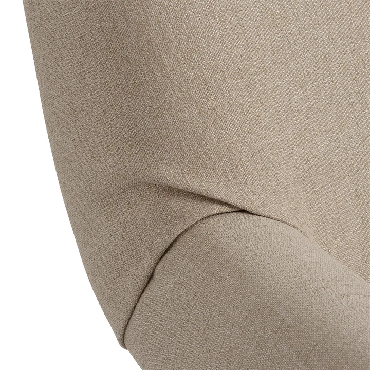 Muuto - Wrap Lounge Sessel, grau / beige Ecriture 240
