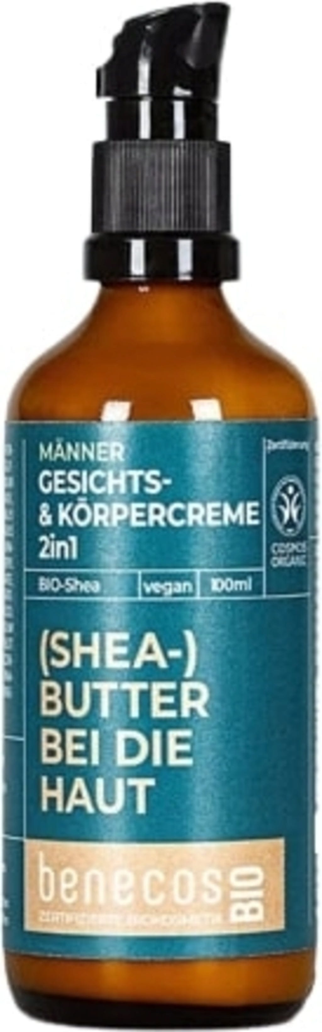 benecos  benecosBIO Männer 2in1 Gesichts- & Körpercreme 