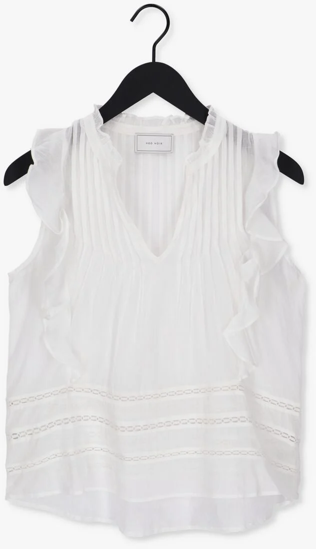 NEO NOIR witte neo noir top juliette s voile top