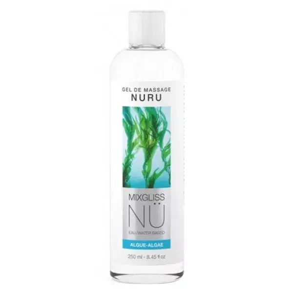 Gel de Massagem Mixgliss Nu com Algas Aquáticas 250ml