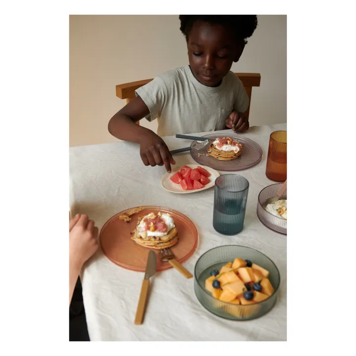 Liewood Assiettes en tritan Johs - Set de 2 | Rose pâle