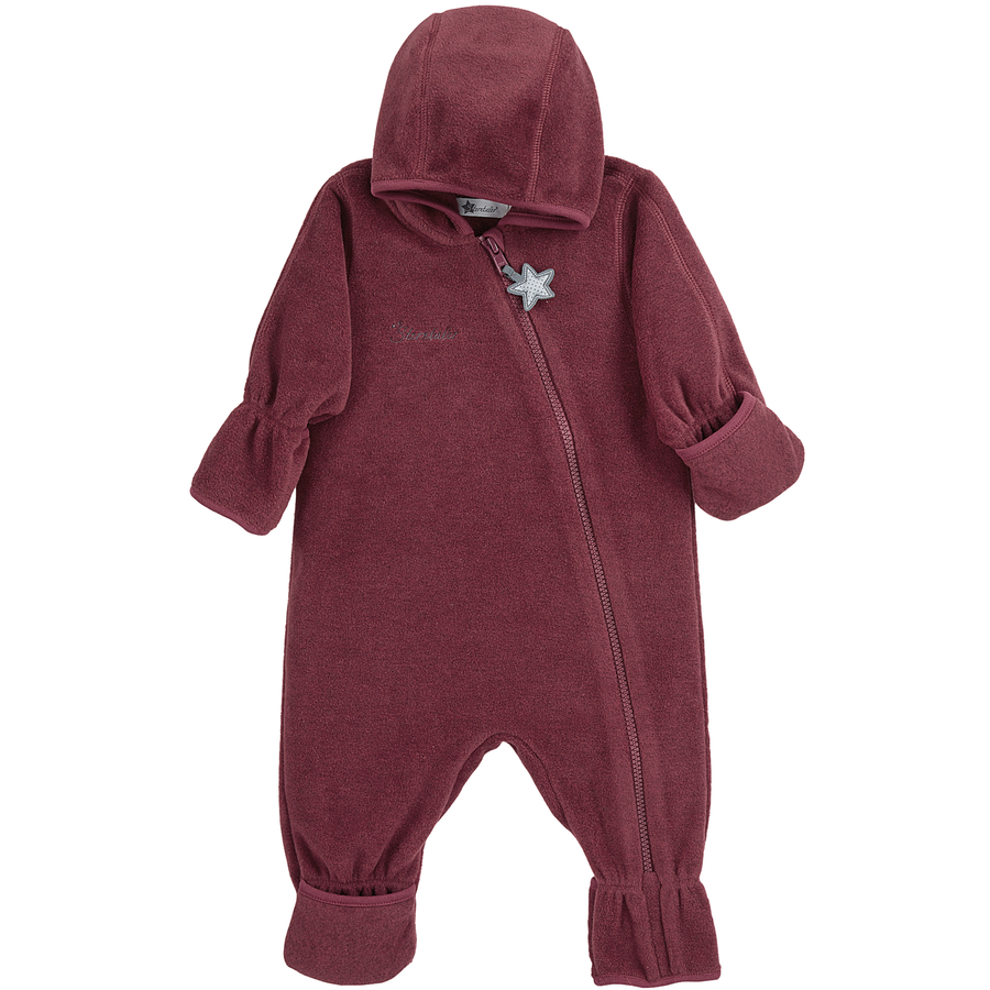 Sterntaler Overall dunkelrot melange