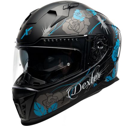Casque Dexter EROS FELINE - Noir / Bleu