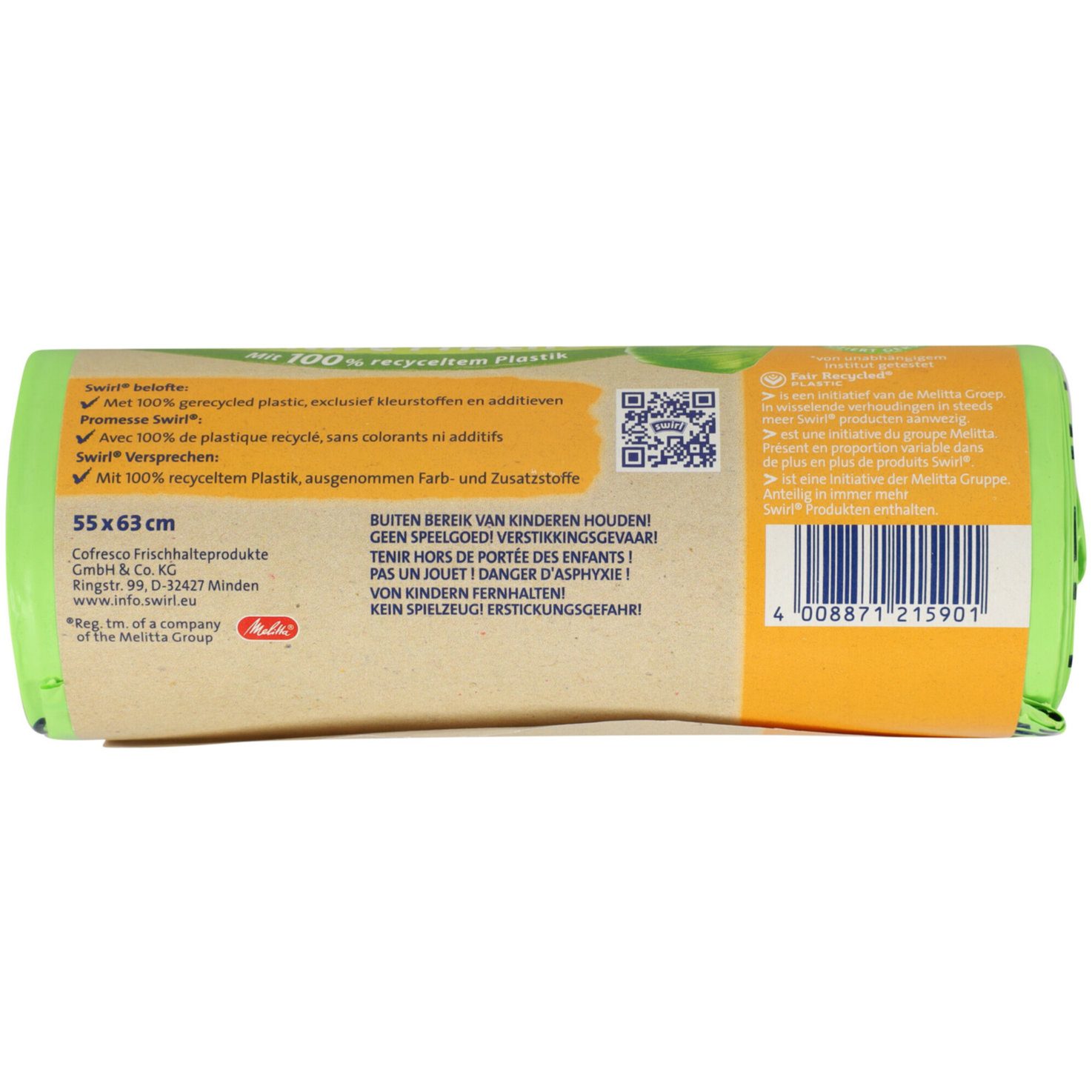 Swirl Müllbeutel Aktive Frische 35 L
