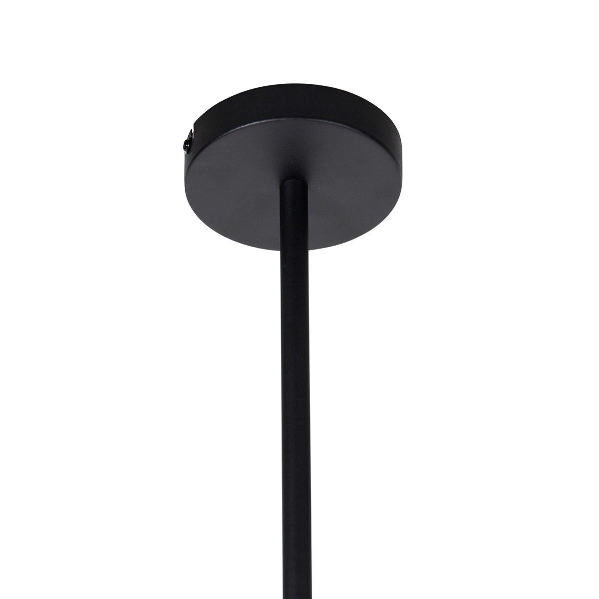 Industriële hanglamp zwart 4-lichts - Laser