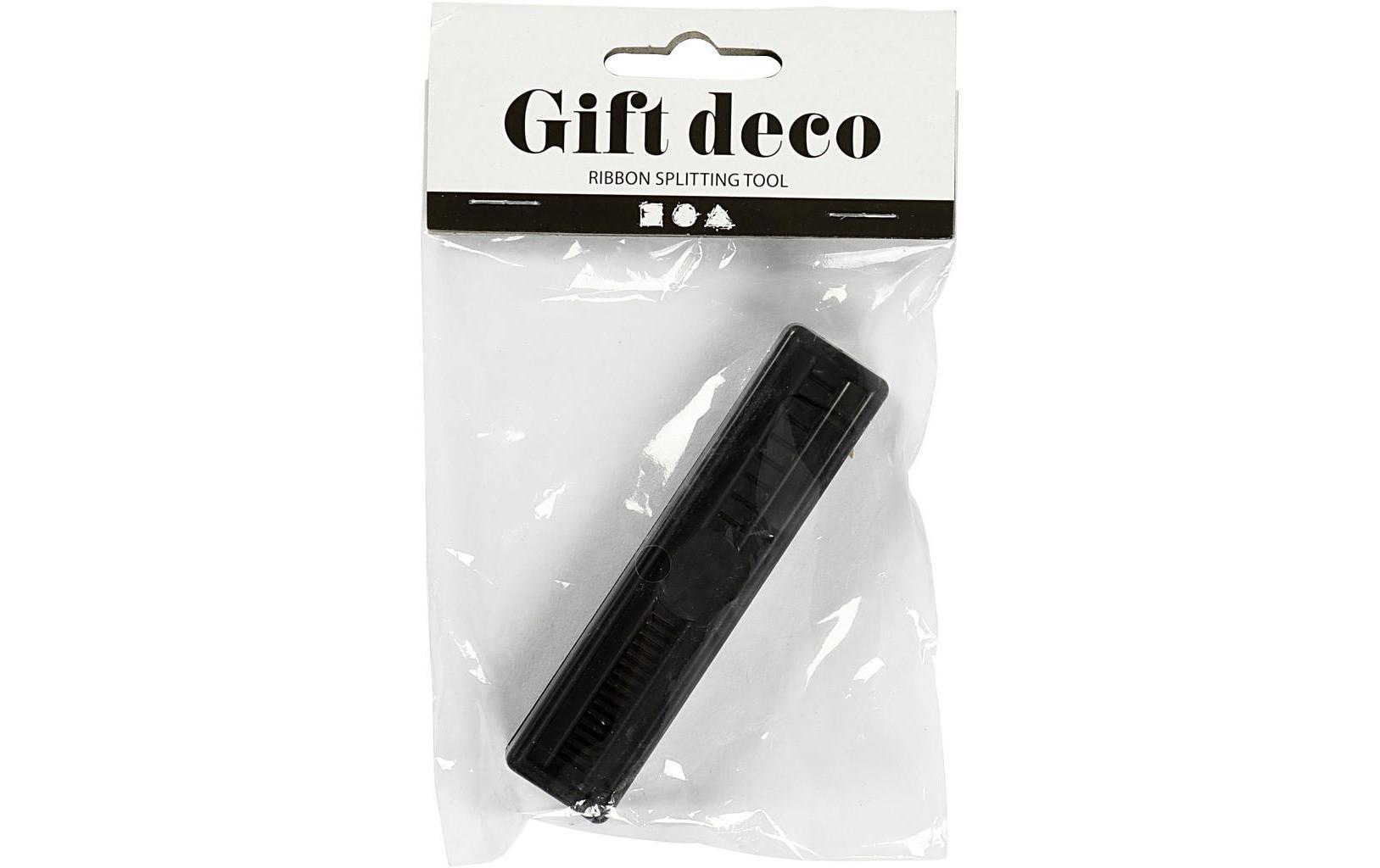 Splitter für Geschenkband SchwarzBandschneider für Geschenke
